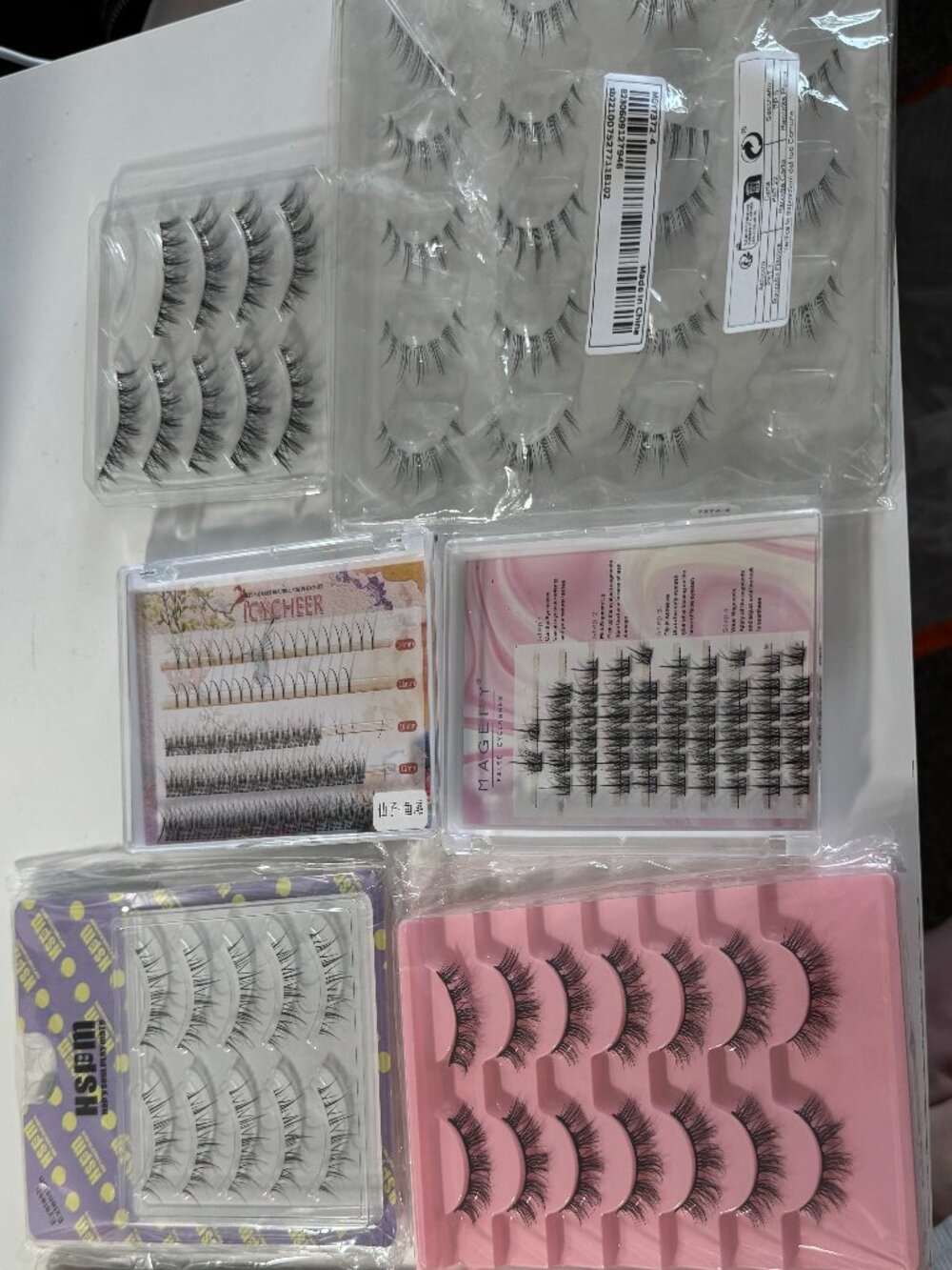 False Lashes and Lash Clusters Bundle